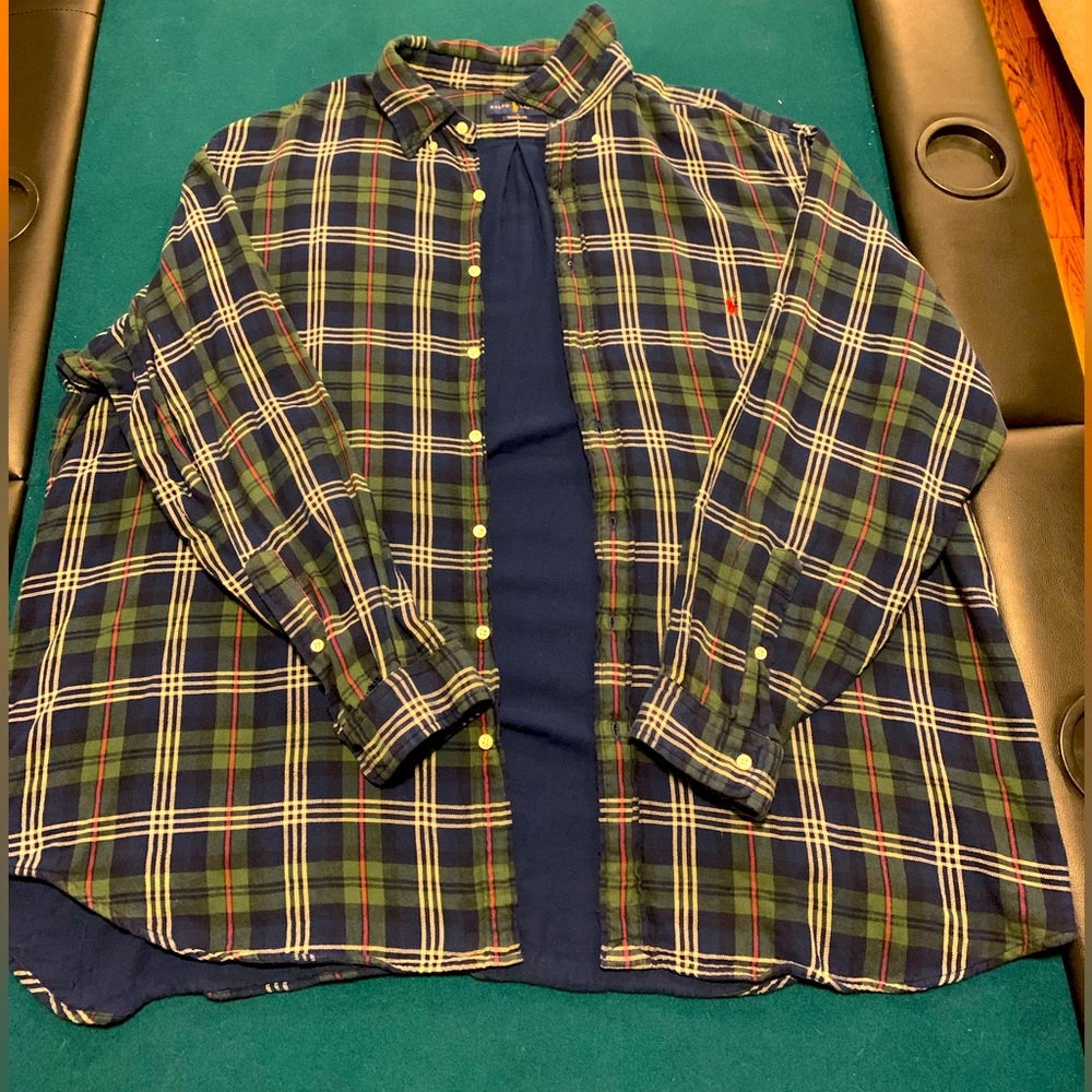 3XB 3TG Ralph Lauren Flannel, lined